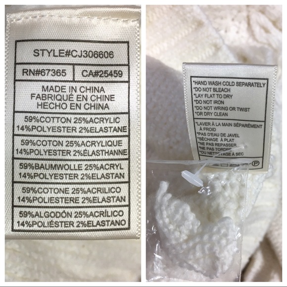 NWT! cupcakes & cashmere Angie Cable Knit Pullover - Picture 7 of 7